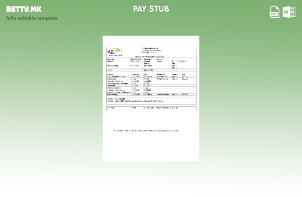 Модерен стил на ITC Infotech шаблон за уплатница